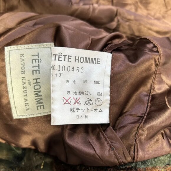 Vintage Issey Miyake x TETE HOMME Sueded Bomber Jacket - Picture 8 of 8